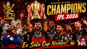 RCB Make History: Royal Challengers Bengaluru Win IPL 2026, Clinch Back-to-Back Titles