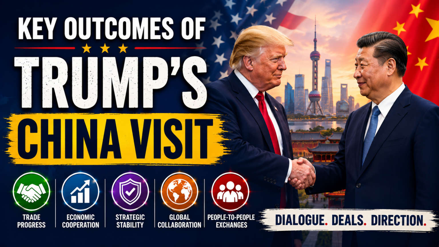 Trump-Xi Meeting 2026: Major Agreements and Strategic Signals Explained trump's china visit 2026
