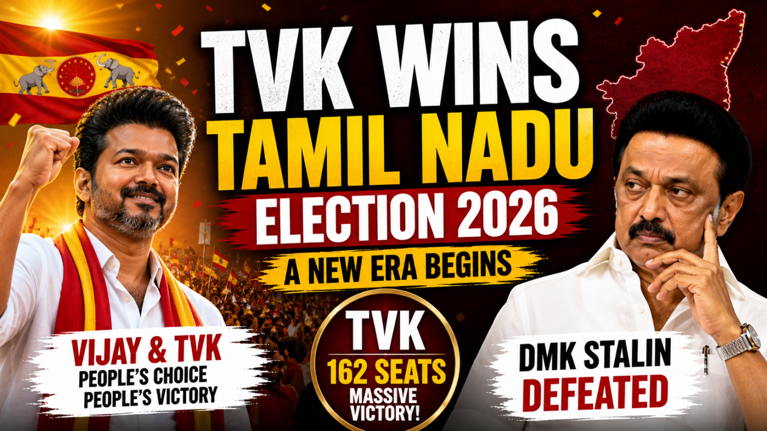 Vijay Wins Tamil Nadu Election