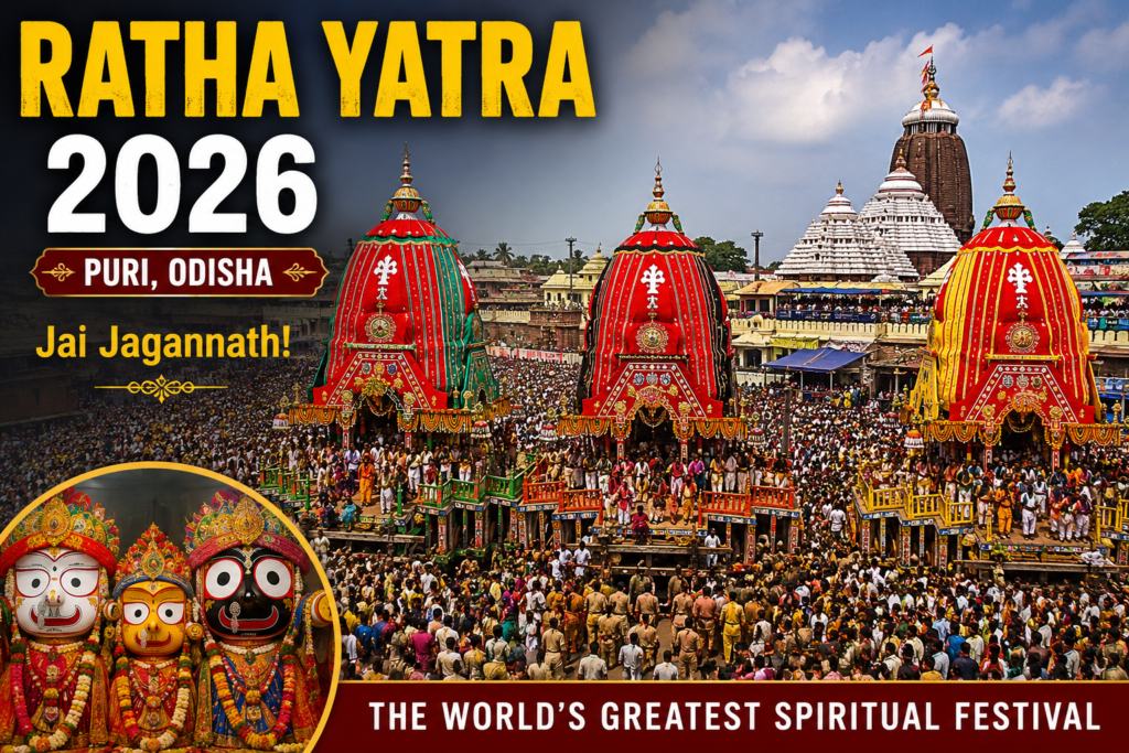 Rath Yatra 2026: History, Significance, and Why Millions Gather in Puri to Celebrate Lord Jagannath Ratha yatra 2026